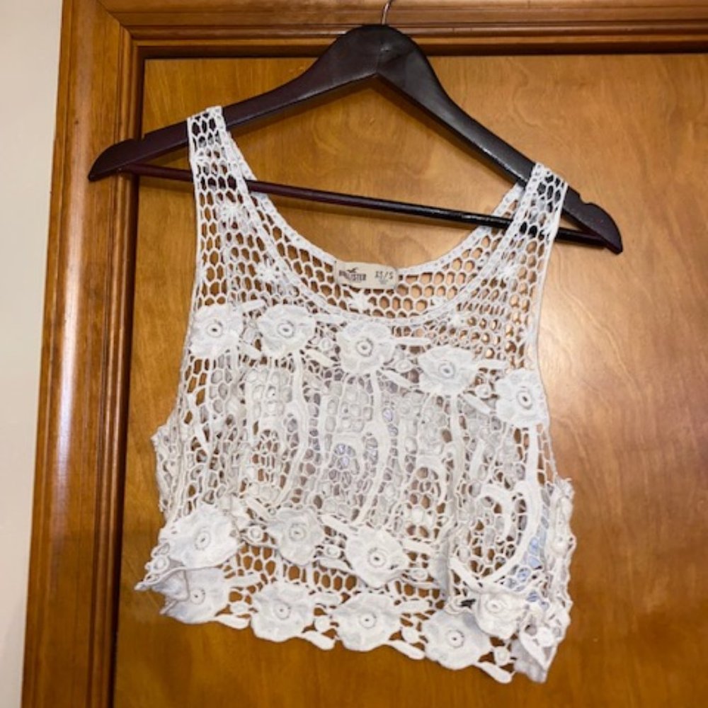 Hollister Cover up Crop top